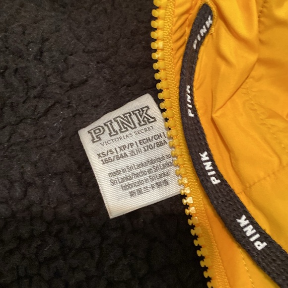 Victoria's Secret Pink Sherpa Full Zip Jacket - Picture 3 of 4